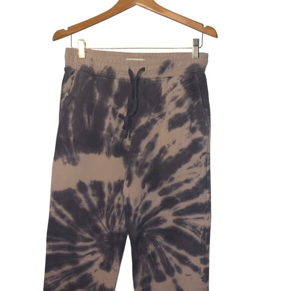 Madewell Tie Dye Sweatpants Women’s Small Fits S Brown Black Relaxed Fit - Picture 4 of 7